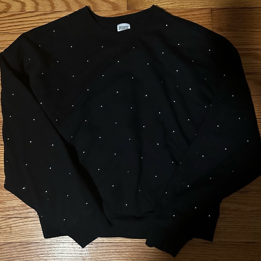 Victoria’s Secret Pink Rhinestone Pullover Sweater